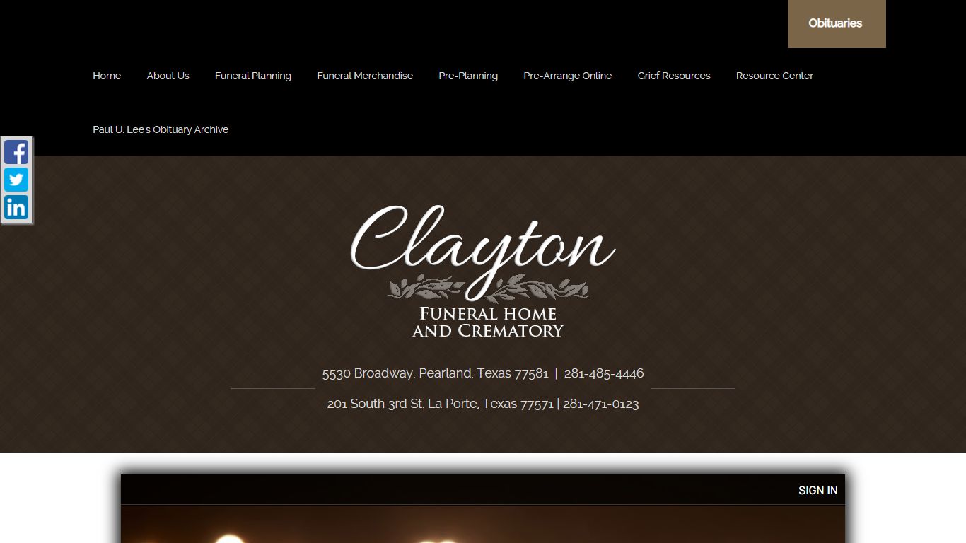 Obituary of Albert Arthur Allen | Clayton Funeral Home Pearland